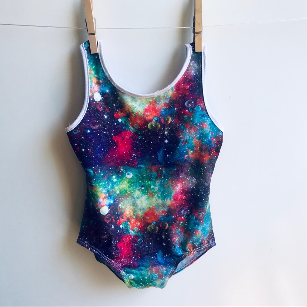 Girls One-Piece Racerback Swimsuit Bathing Suit